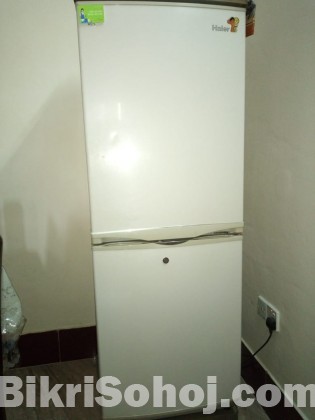 Hayes and Haier refrigerator